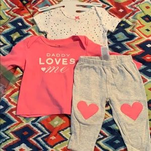 Daddy loves me set carters